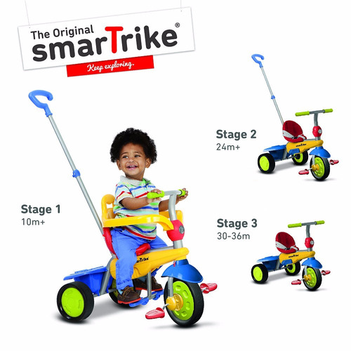 Triciclo Smart Trike 3-1 Envio Gratis