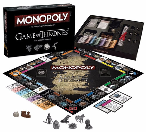 Monopoly Edição Especial Game Of Thrones Coleção de Jogos