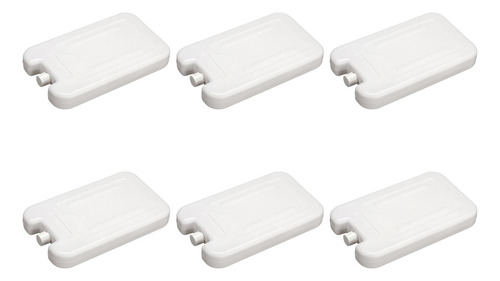 6 Paquetes De Hielo De Viaje, Bloques De Congelador 900ml