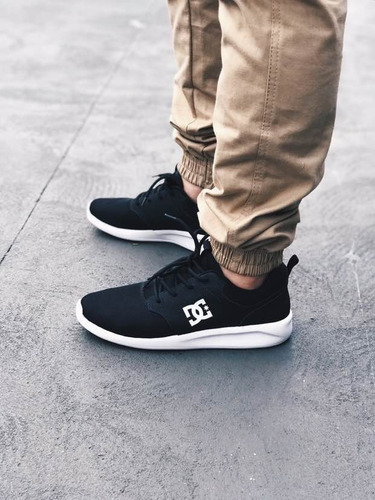 Zapatilla Dc Midway Negra 100% Original Envío Gratis
