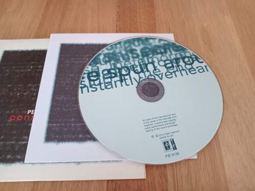 Peter Hammill Consequences Cd Estándar (Usado)