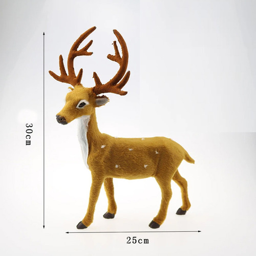 Muñeco De Reno Grande Para Decoración Navideña Para Nochevie