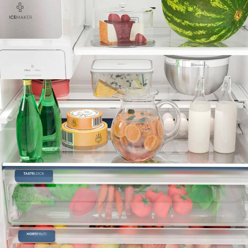 Heladera Electrolux Side By Side Inverter No Frost Iq8s 541 Inox