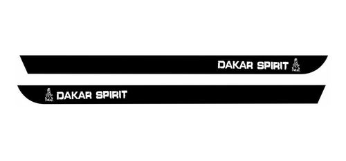 Adesivo Faixa Lateral Duster Dakar Spirit Sport Par Dstr07