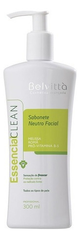 Sabonete Neutro Facial Melissa, Romã, Vit B5 300ml Belvittà