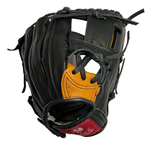 Guante De Beisbol Radach Pro Cuadro 11.75in Black Meal Black