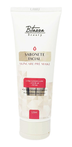 Imagem 1 de 4 de Sabonete Facial Bitarra Skin Care Pré Maquiagem Oil Free