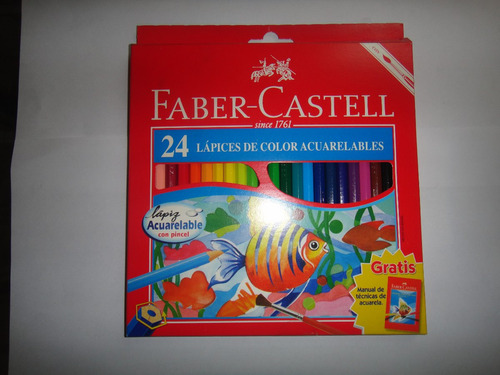 Colores Faber Castell 24 Acurelables