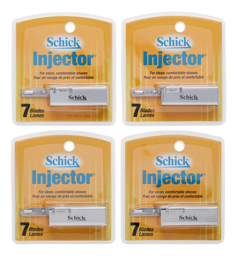 Cuchillas Injector De Schick, Caja De 7 Unidades