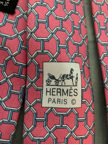 Corbata Hermès Paris Panal
