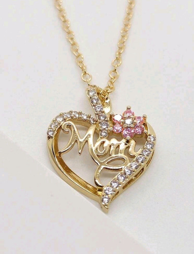 Cadena Shein Regalo Para Mama-mom Amarillo Oro