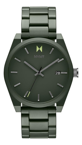 Mvmt Element Relojes De Moda Para Hombre, Verde Mate, Modern