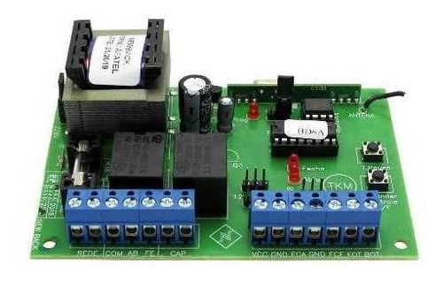 Imagem 2 de 5 de Central New Back Portao Automatico Placa Comando Garen Gme