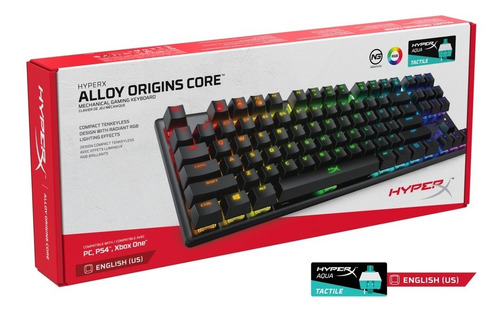 Teclado Hyperx Alloy Origins Core Led Rgb