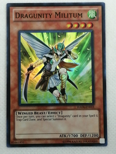 Super Yugioh Dragunity Militum