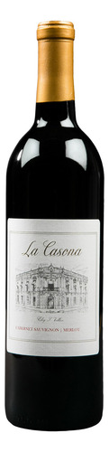 Vino Tinto La Casona Cabsauv-merlot 750 Ml