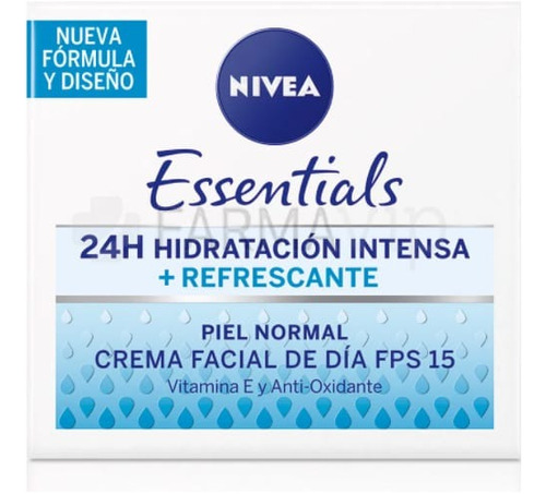 Crema Facial De Dia Nivea Essentials X 50ml