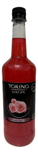 Jarabe/sirope Torino Sabor Rosas Gliter Para Bebidas 1 Lt