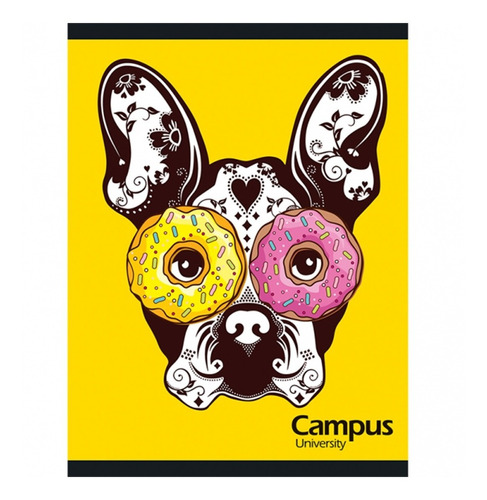 Cuaderno Flexible Campus University Espiral 96 Hojas Febo