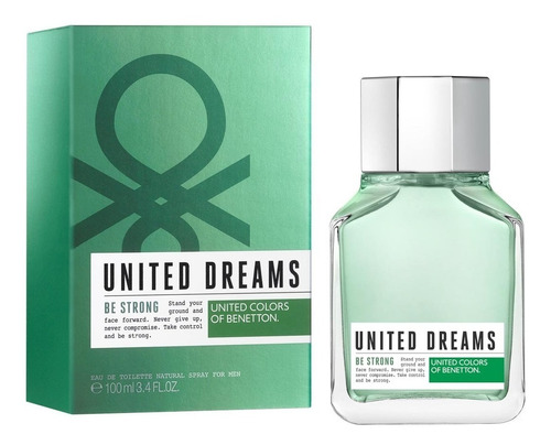 United Dreams Be Strong 100ml Masculino + Amostra De Brinde