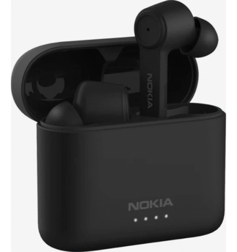 Audífonos Inalámbricos Nokia Bh805 Con Cancelación De Ruido Color Negro Luz Blanco