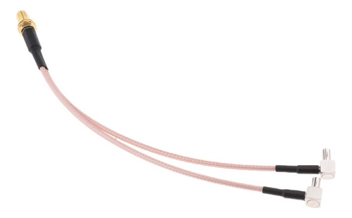 Extensión A 2 X Ts9 Conector Divisor Cables Adaptador Rf