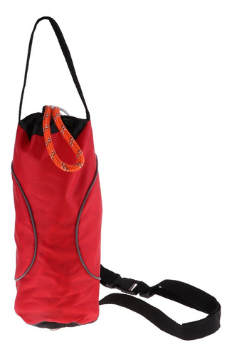 Bolsa De Tiro Bolsa 21 Metros Cuerda Reflectante Rojo Negro Bolsa De Tiro Bolsa 21 Metros Cuerda Reflectante Rojo Negro