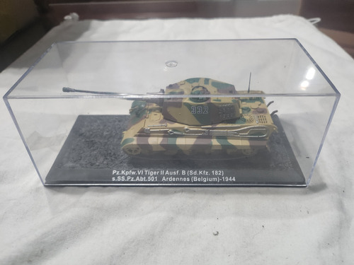 Tanque Pz.kpfw Tiger Ii Bélgica Escala 1/72