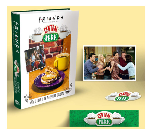 Friends Central Perk - O Livro De Receitas Oficial - (ediçã