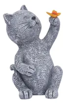 Comprar Estatua Del Jardín Solar Figuras De Jardín De Gatos Estatuas