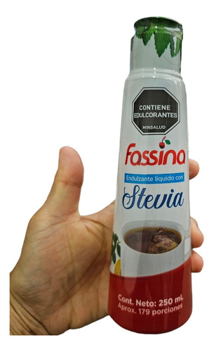 Stevia Liquida Endulzante Sin Gluten 0 C - mL a $56
