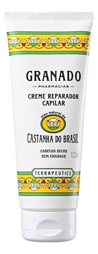 Creme Reparador Capilar Terrapeutics Castanha 120ml Granado