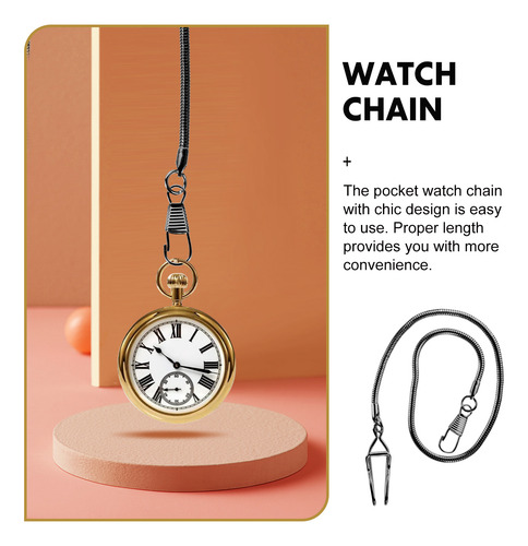 Cadena De Reloj De Bolsillo, Reloj De Bolsillo Retro, Cadena