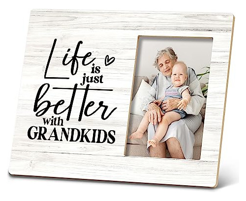 Marco De Fotos Life Is Just Better With Grandkids, Los Mejor