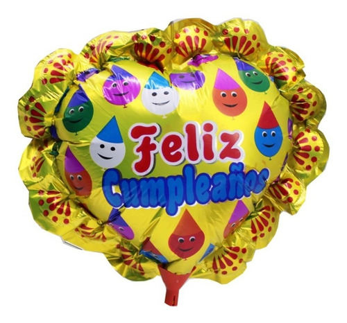 Pack 10 Globos Metalizados Pequeños Cumpleaños / Ekipofertas