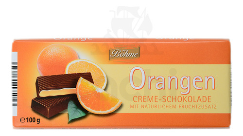 Chocolate Böhme Aleman Orangen 100grs Con Naranja