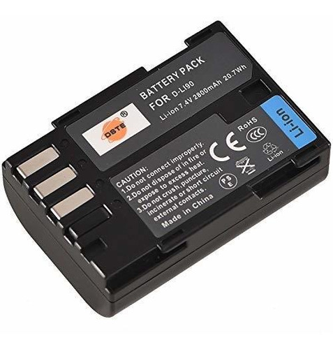 Replacement For 2x Li90 Li Ion Bateria Para Pentax 01 1