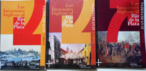 Las Invasiones Inglesas Al Rio De La Plata Beverina 3 Tomos