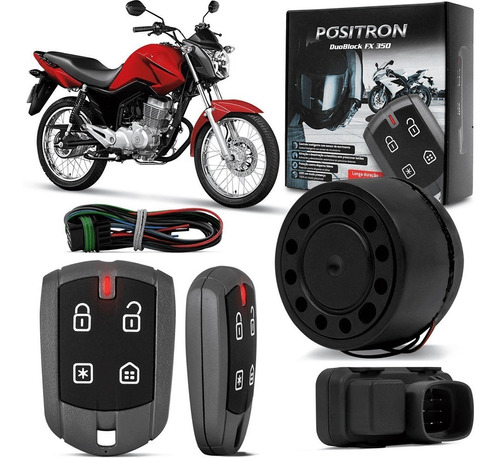 Alarme Positron Moto Duoblock Motocicleta Fx G8 Universal