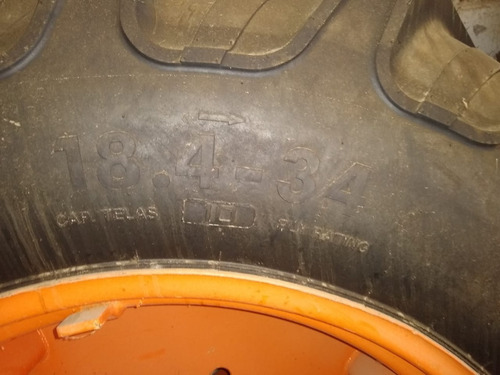 Imagen 3 de 6 de Cubierta Fate Tractor Con Y Sin Llanta 10 Telas 18-4-34
