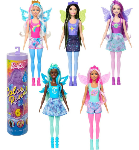 Barbie Color Reveal 6 Sorpresas, Original Mattel!!!