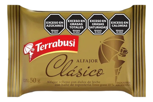 Alfajor Terrabusi Clasico 50 Gr