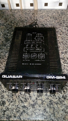 Mixer Quasar Model Qm 884 Raridade...funcionando..veja Fotos