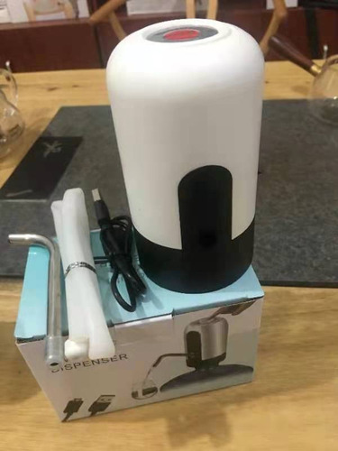 Imagen 2 de 3 de Bomba Dispensador Agua Eléctrico Recargable Usb Botellon