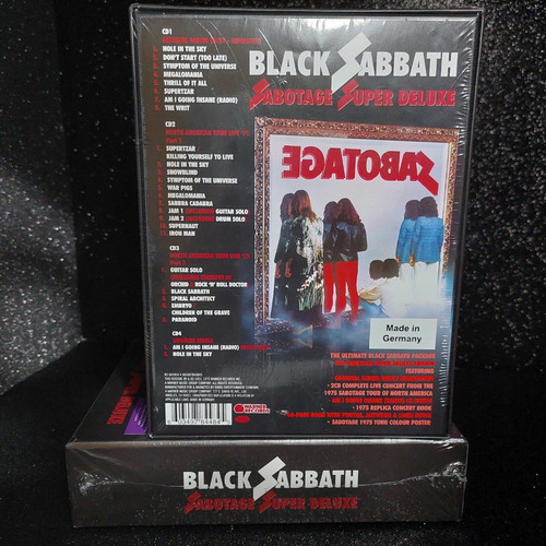 Box Sabotage Super Deluxe Edition, Black Sabbath