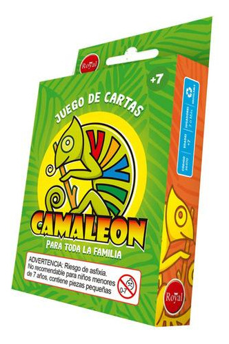 Juego De Cartas Royal Camaleón Pocket 2 A 10 Jugadores