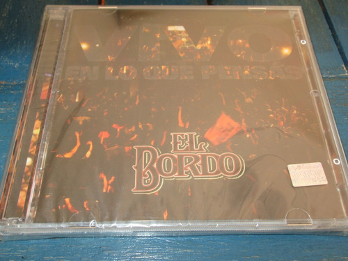 Dvd Cd El Bordo Vivo En Lo Que Pensas Nuevo L53