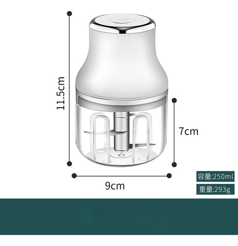 Mini Máquina Trituradora De Hielo Raspado Eléctrica Usb
