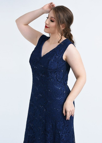 Vestido Encaje Talle Grande Gorditas Hasta 7xl Moda Pasión