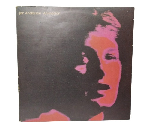 Jon Anderson  Animacion, Vinilo. Made In Argentina